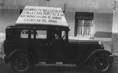 El desinsectador hace un artículo sobre la historia de Aerosol