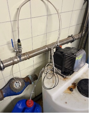Desinfección de legionella en continuo en una residencia de mayores