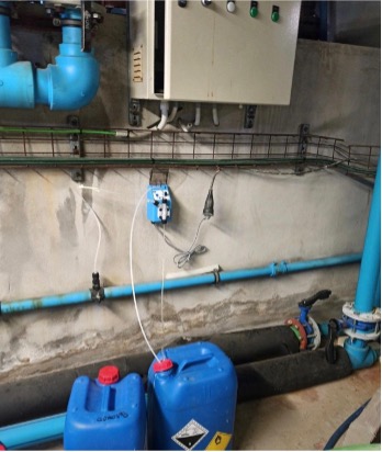 Desinfección de legionella en continuo en un spa